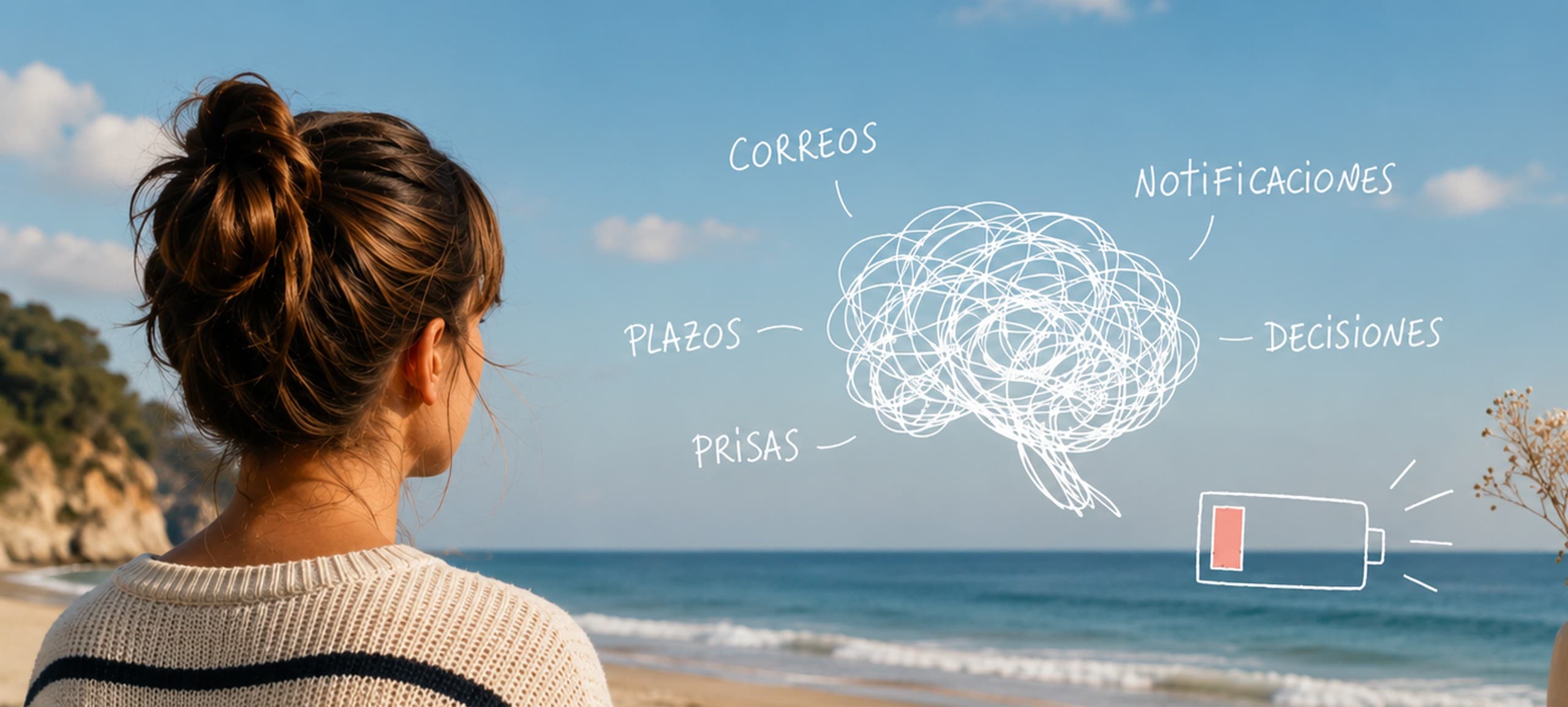 El cuerpo no se va de vacaciones contigo