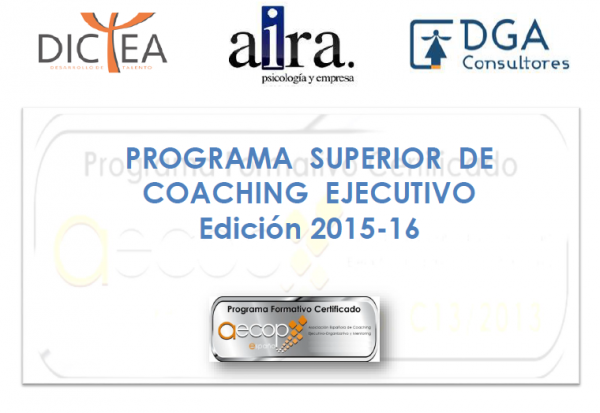 Programa superior de coaching ejecutivo certificado por AECOP 2015-2016